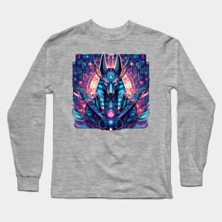 Cyberpunked Anubis Long Sleeve T-Shirt